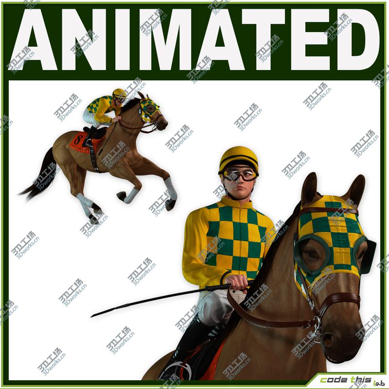 images/goods_img/20210113/Racehorse and Jockey/1.jpg